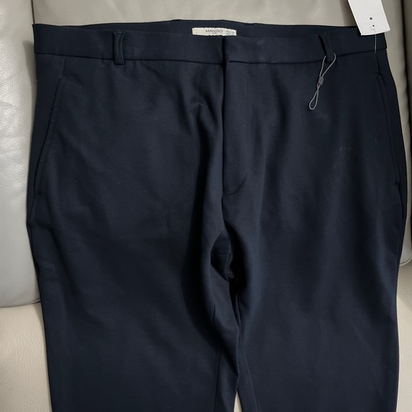 Mango Men’s Stretch Fabric Slim Fit Dress Pants - Size XL - Picture 2 of 9